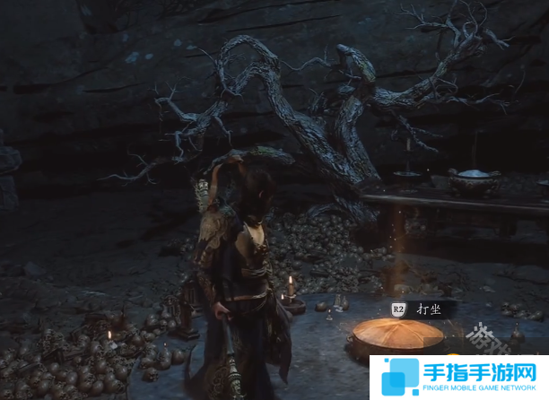 黑神話悟空盤絲嶺底層洞天深處打坐蒲團(tuán)尋找路線