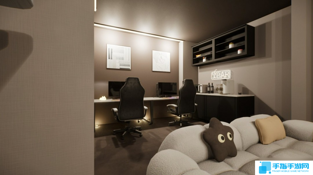 inZOI雙人電競房間怎么造-云族裔雙人電競房間分享