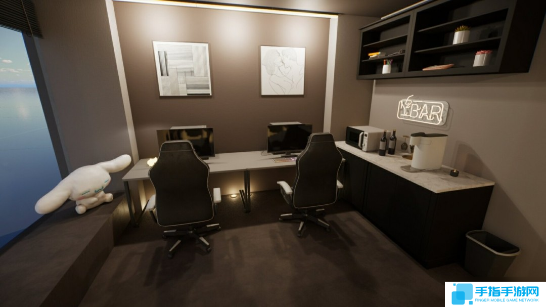 inZOI雙人電競房間怎么造-云族裔雙人電競房間分享