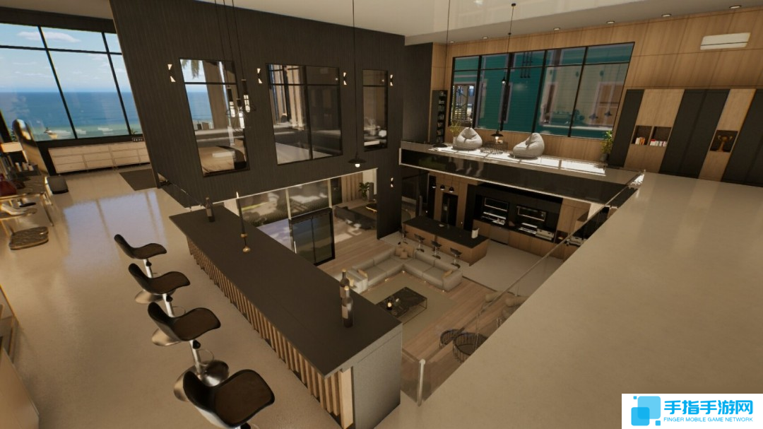 inZOI現代海灘別墅地產怎么造-云族裔現代海灘別墅地產分享