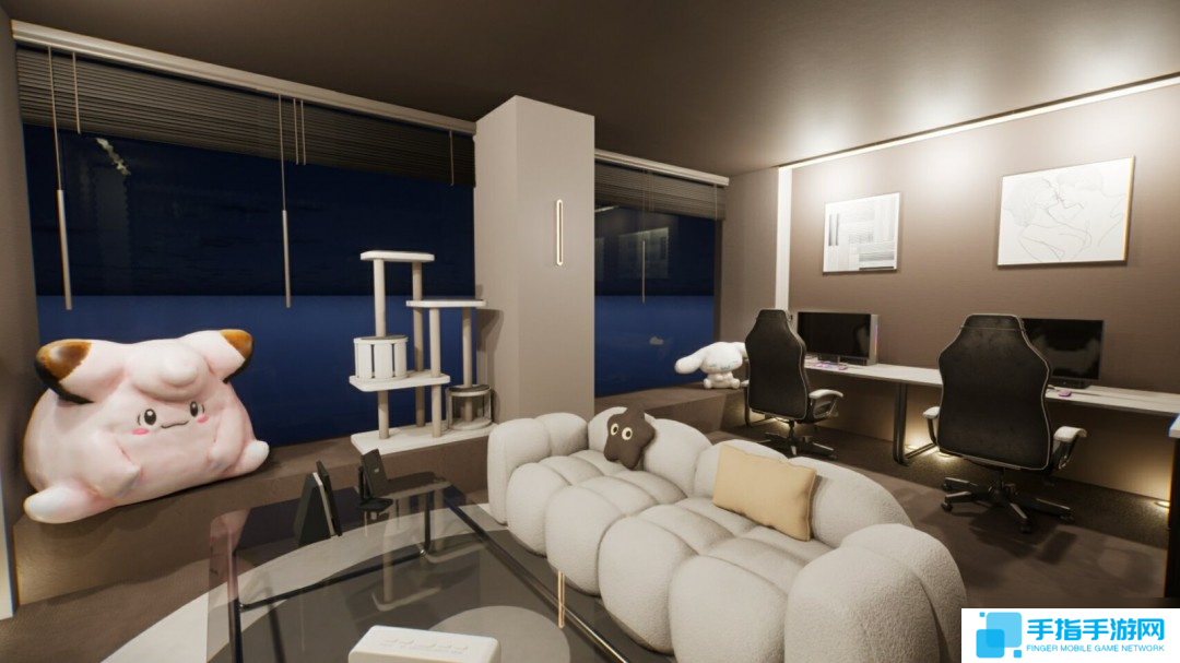 inZOI雙人電競房間怎么造-云族裔雙人電競房間分享