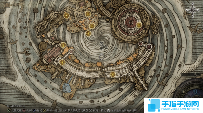 艾爾登法環(huán)地圖全貌圖高清圖二十二