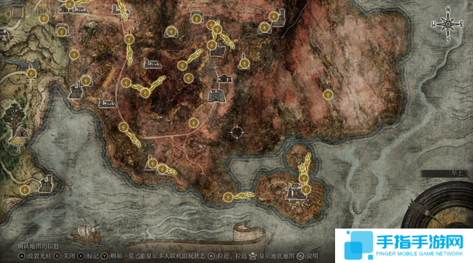 艾爾登法環(huán)地圖全貌圖高清圖十