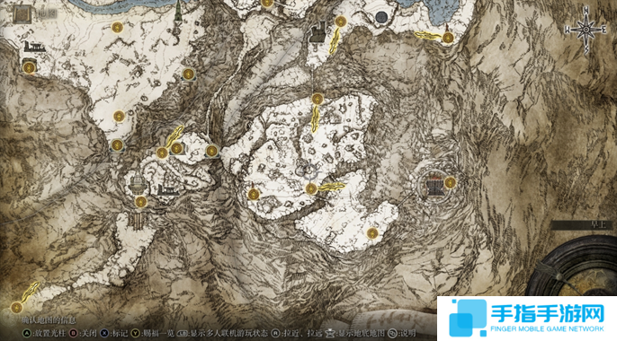 艾爾登法環(huán)地圖全貌圖高清圖十八