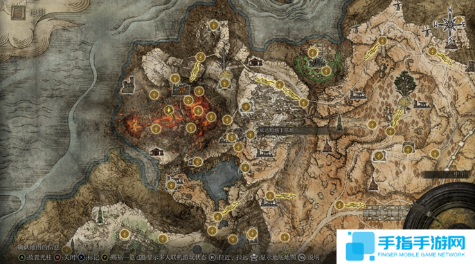 艾爾登法環(huán)地圖全貌圖高清圖十一