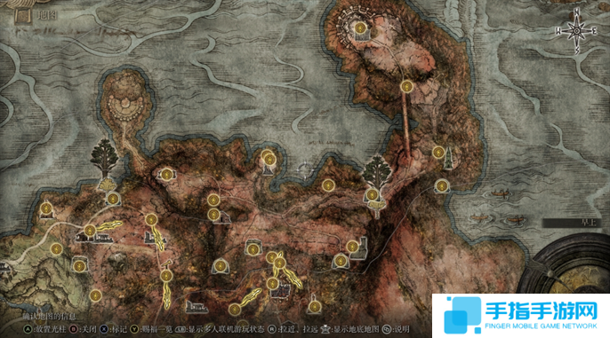 艾爾登法環(huán)地圖全貌圖高清圖九