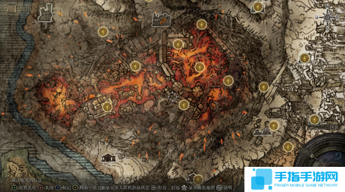 艾爾登法環(huán)地圖全貌圖高清圖十二