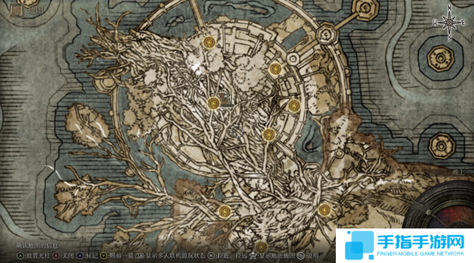 艾爾登法環(huán)地圖全貌圖高清圖十九