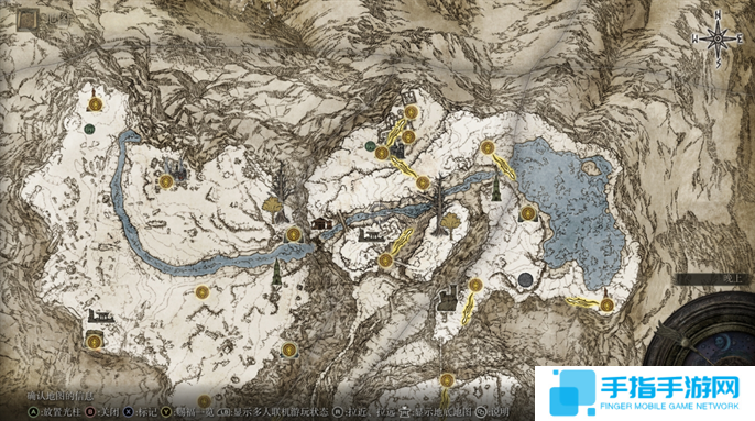 艾爾登法環(huán)地圖全貌圖高清圖十七