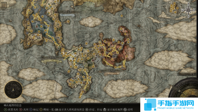 艾爾登法環(huán)地圖全貌圖高清圖三