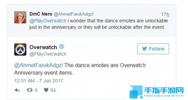 守望先鋒周年跳舞表情以后將不能進行購買_全球新游