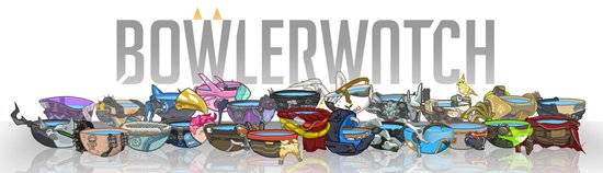 畫師將《守望先鋒》的英雄畫成了碗 個個萌萌噠_全球新游