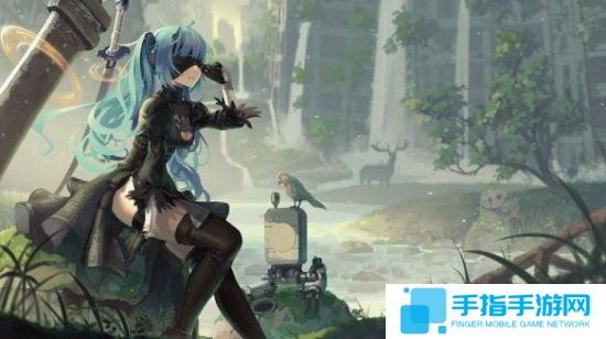 《尼爾：機(jī)械紀(jì)元》最新宣傳插畫公布 二款手辦亮相_全球新游