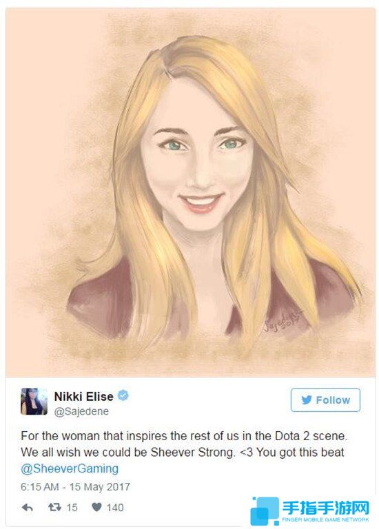 DOTA2美女主持身患癌癥 可能將告別解說舞臺