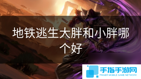 地鐵逃生大胖和小胖哪個好