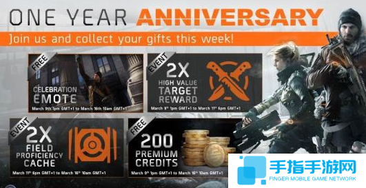 《全境封鎖》周年慶典開啟 今年將推免費內容